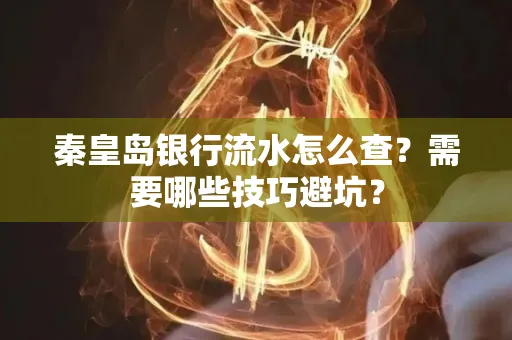 秦皇岛银行流水怎么查?需要哪些技巧避坑?